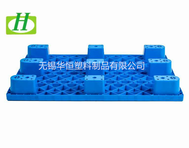 1208網(wǎng)格九腳防滑塑料托盤  