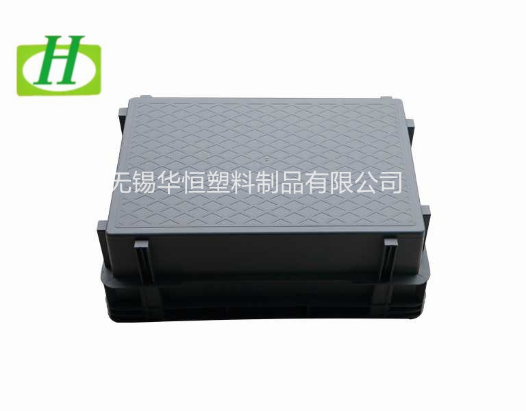 600-340錯(cuò)位塑料物流箱  