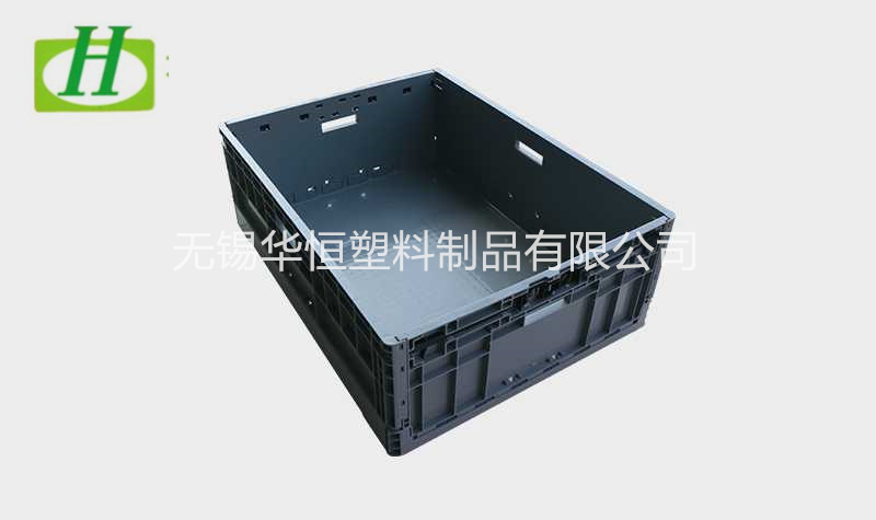 EUO8628塑料折疊物流箱  