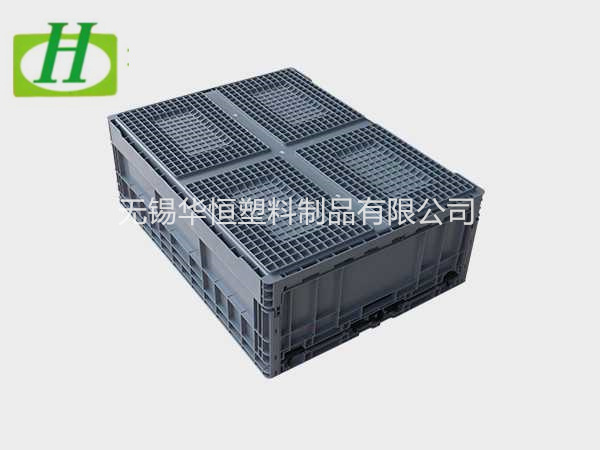 EUO8633塑料折疊物流箱  