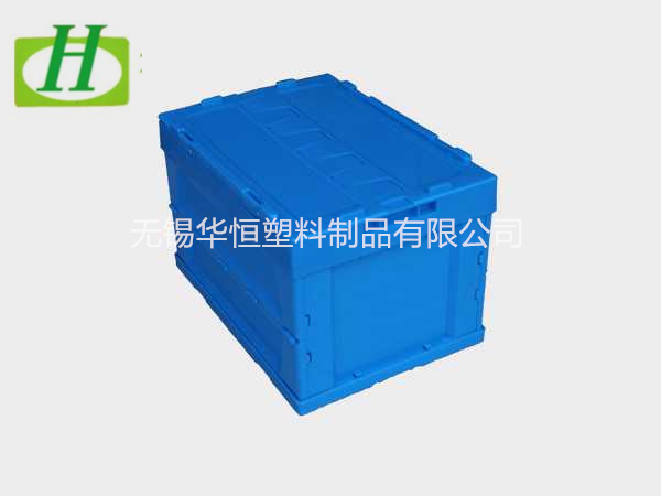 530-330塑料內倒式折疊周轉箱  