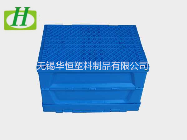 530-330塑料內倒式折疊周轉箱  