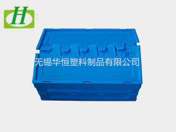 600-200塑料內倒式折疊周轉箱  