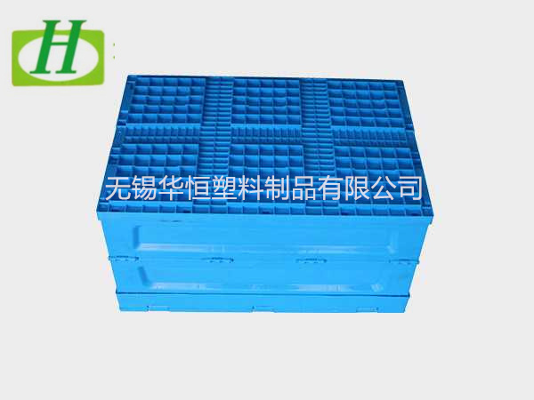 600-320塑料內(nèi)倒式折疊周轉箱  